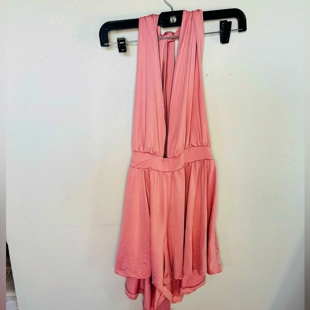 Any Way You Want Me Dusty Pink Convertible Romper - Picture 2 of 9